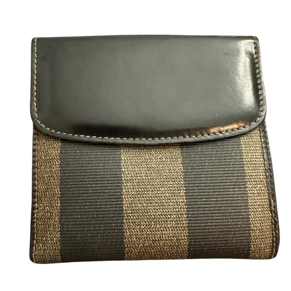 SOLD DO NOT BUY !!!FENDI Vintage FF Logo Pecan Pattern - Picture 2 of 12